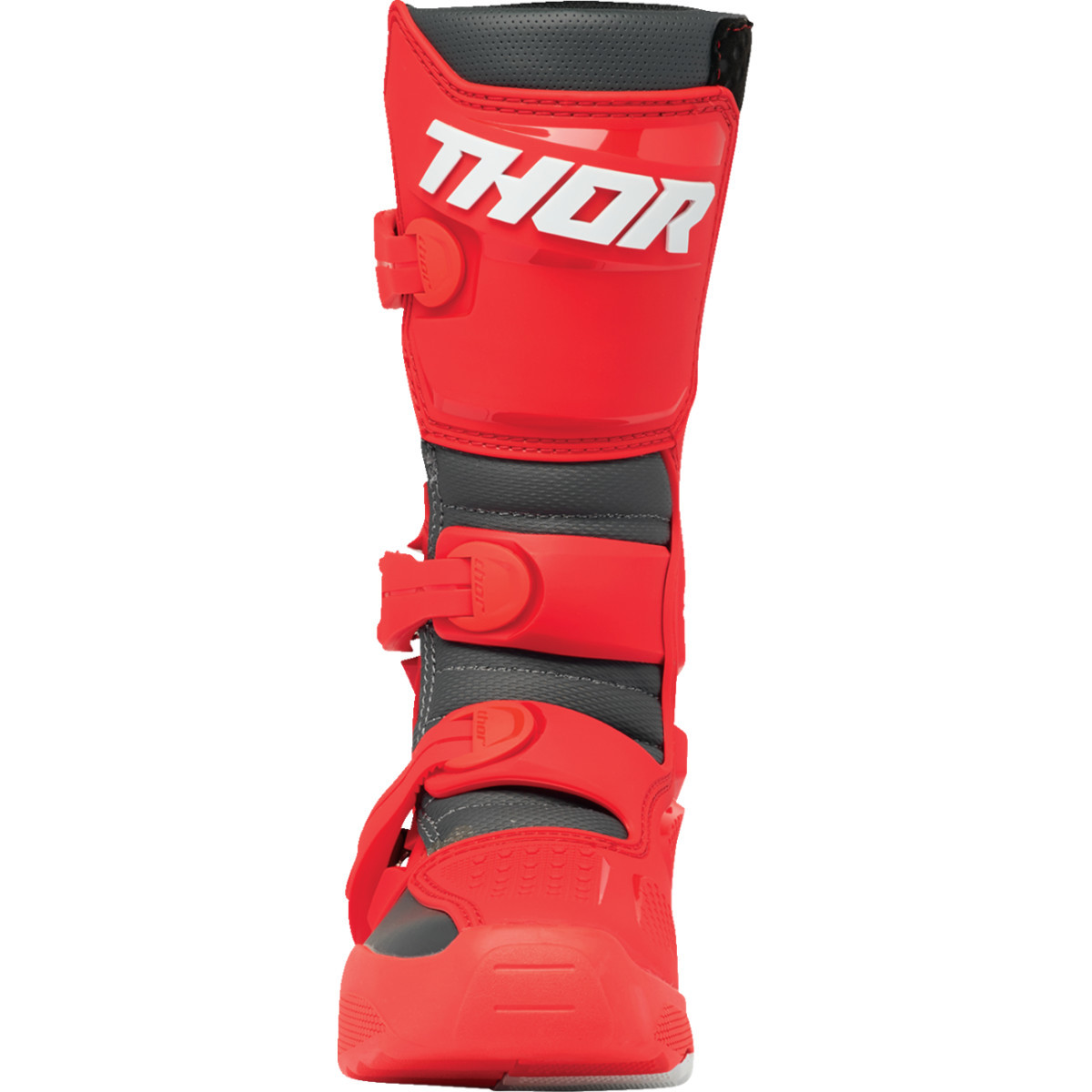 Thor - Youth Blitz XR Boots - Red/Charcoal - US 3