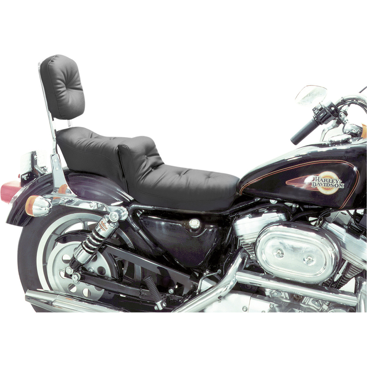Mustang #75116 - Regal Duke Seat - XL '96-'03 - 3.3 Gallon Tanks