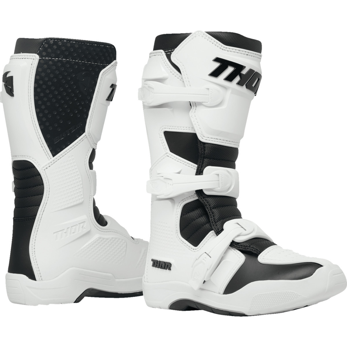 Thor - Women's Blitz XR Boots - White/Black - US 5