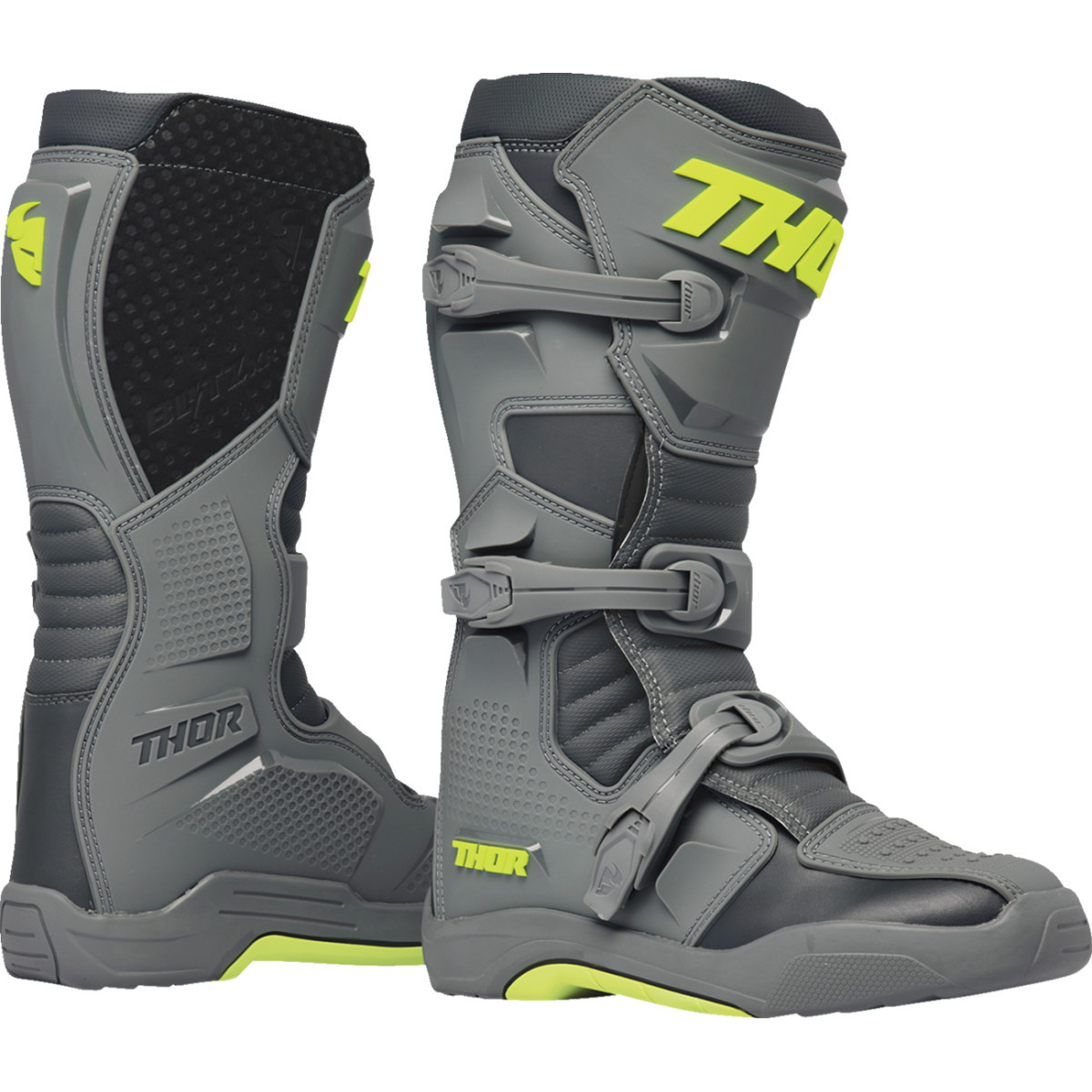 Thor - Blitz XR Boots - Gray/Charcoal - US 7