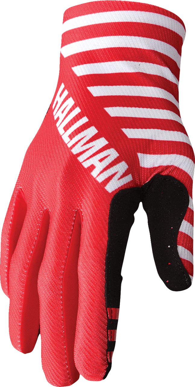 Mainstay Gloves - Slice - White/Red - XS - Lutzka's Garage