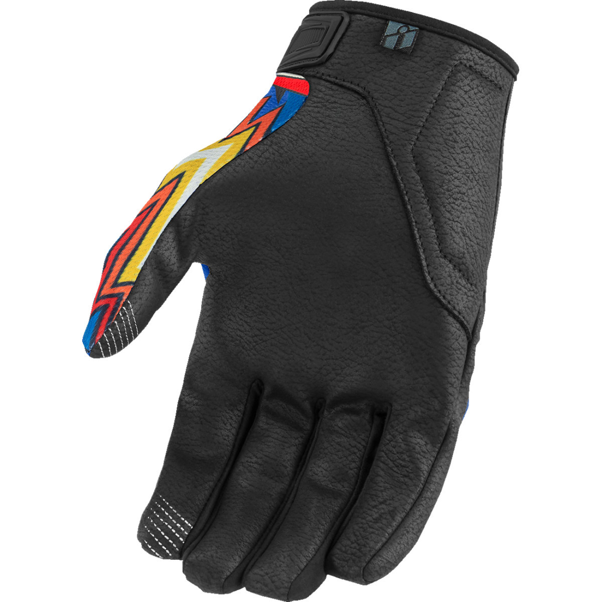 Icon - Hooligan™ CE Flyboy Gloves - Blue - Large