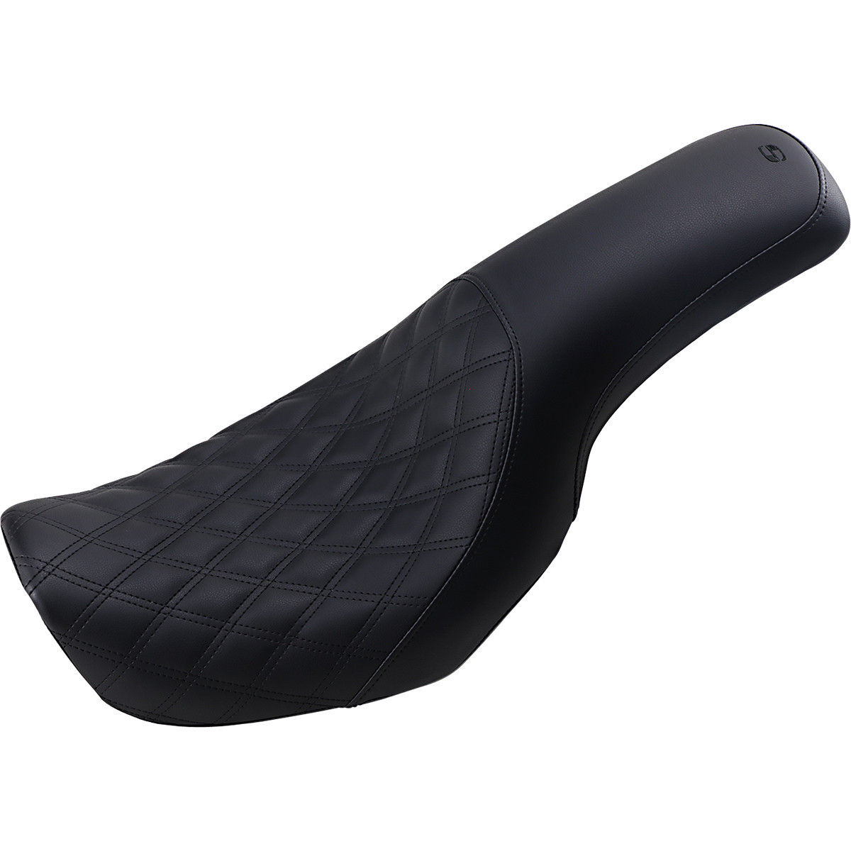 Saddlemen #806-04-149 - Profiler Seat - Front Lattice/Rear Smooth - Black - FL/FX '06-'17