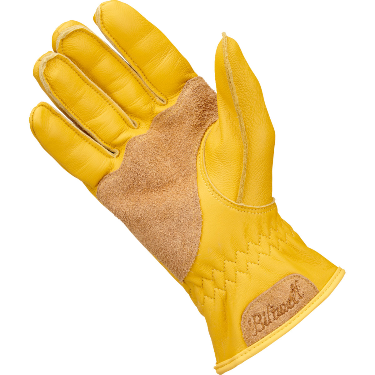 Biltwell #1510-0707-002 - Work 2.0 Gloves - Gold - Small