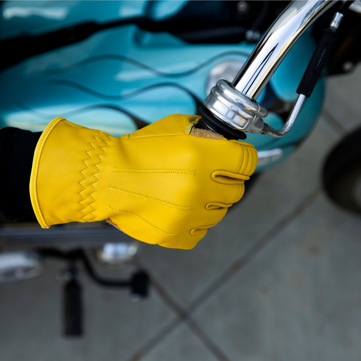 Biltwell #1510-0707-006 - Work 2.0 Gloves - Gold - 2XL