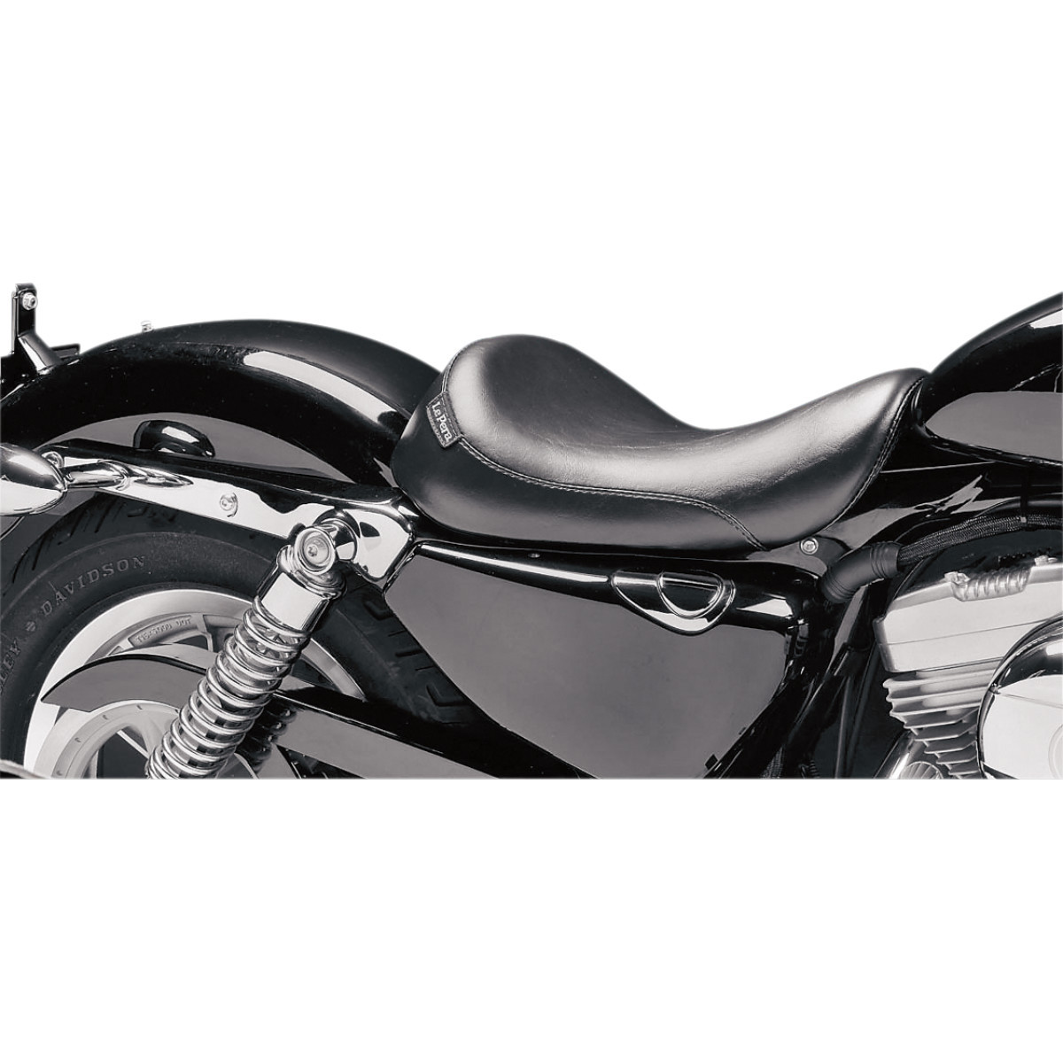 LE Pera #LF-856 - Silhouette Solo Seat - Smooth - Black - XL '04-'22