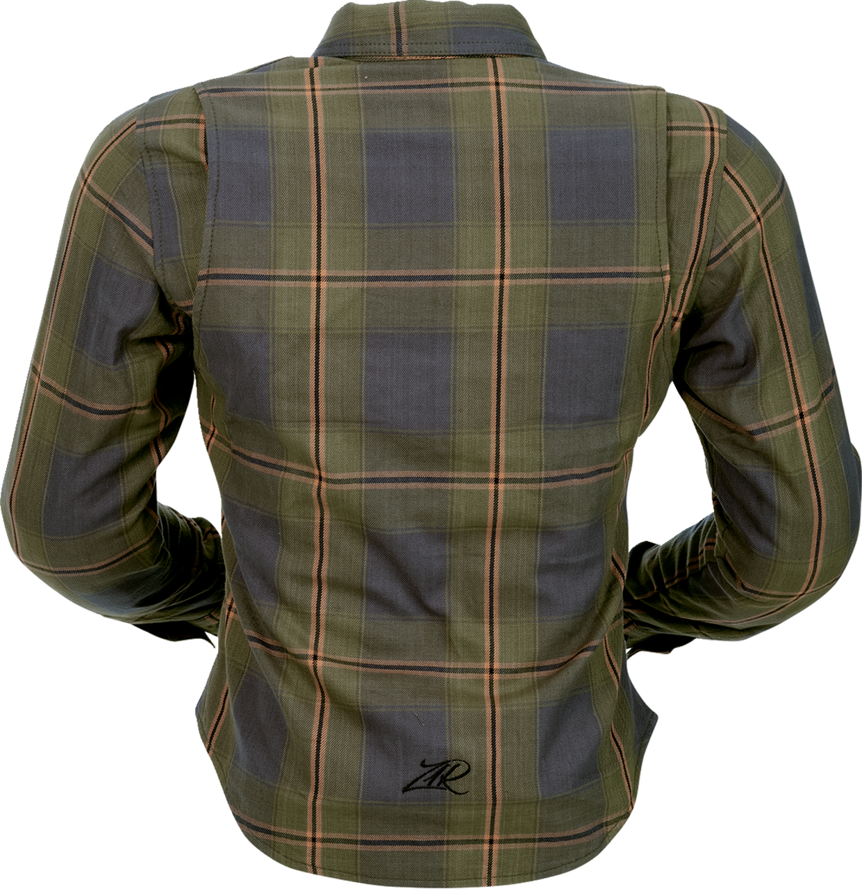 Womens Flannel Shirt - Olive - 3W - Lutzka's Garage