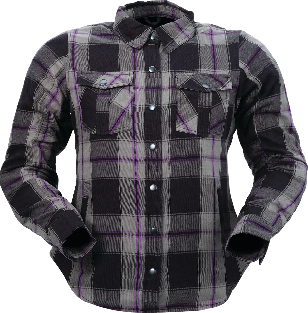 Womens Flannel Shirt - Purple - 2W - Lutzka's Garage