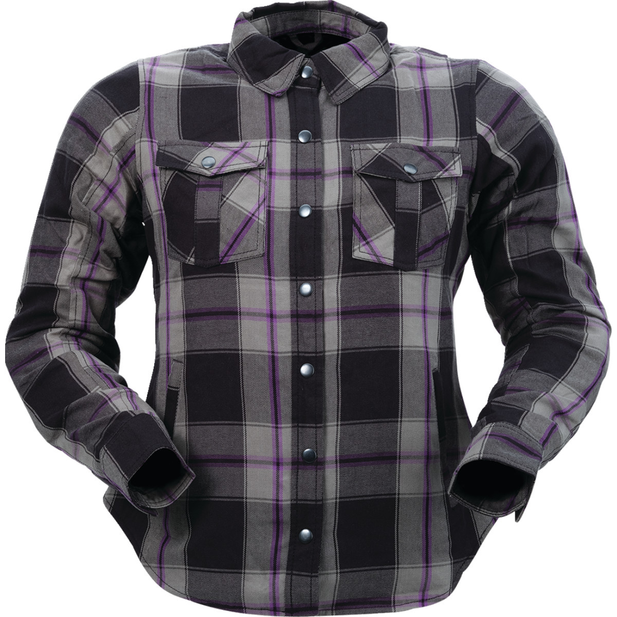 Z1R - Women's Ashwood Flannel - Purple - Medium