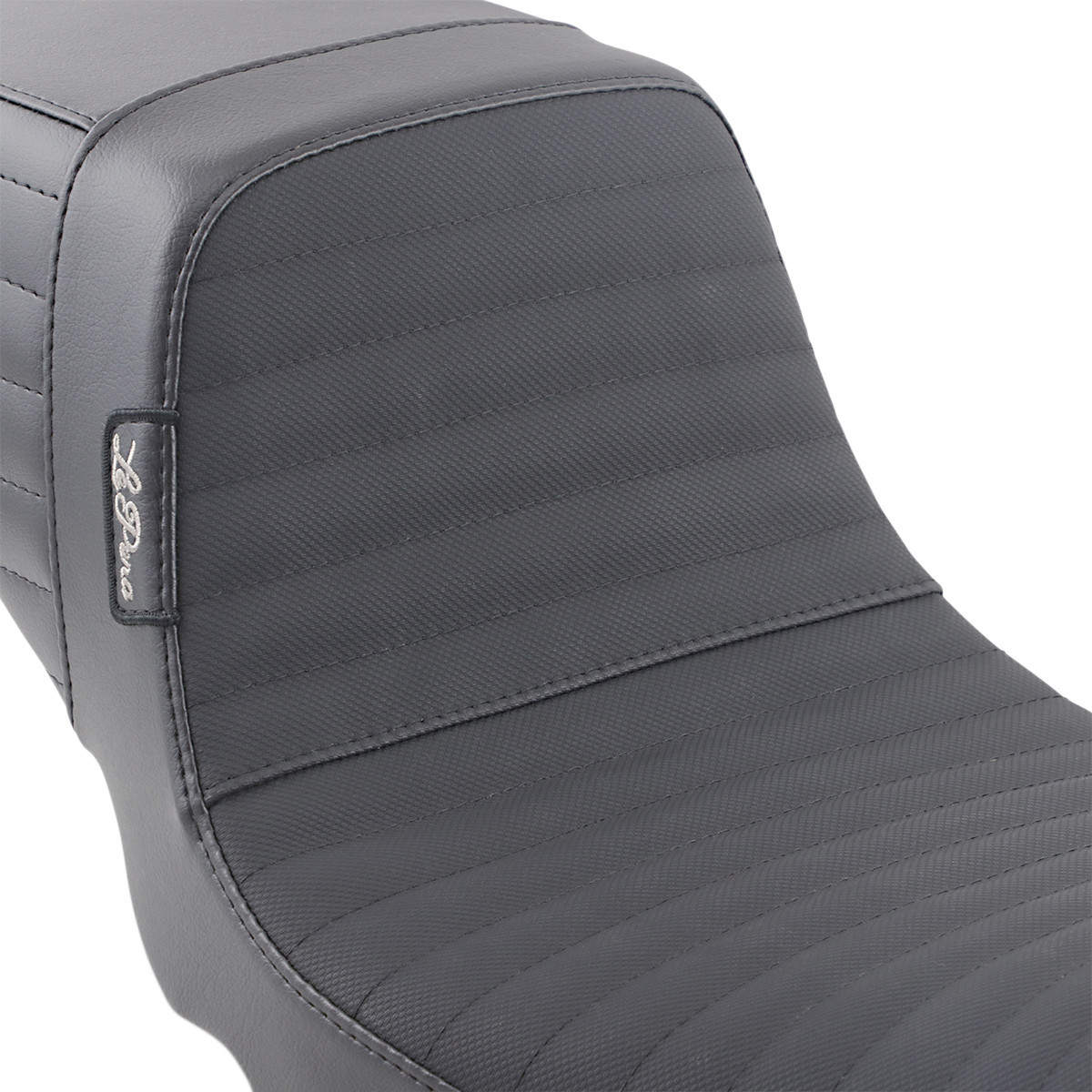 LE Pera #LK-591DLPTGP - Kickflip Daddy Long Legs Seat - Pleated w/ Gripp Tape - Black - FX '06-'17