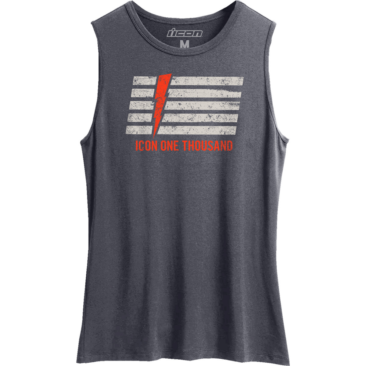 Icon - Women's Invasion Stripe™ Tank Top - Antique Denim - Medium