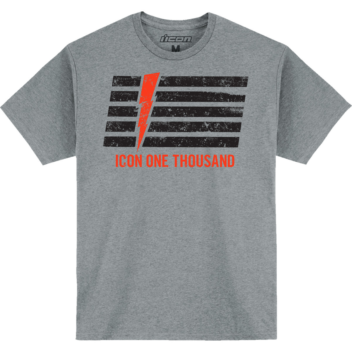 Icon - Invasion Stripe™ T-Shirt - Gray - Large