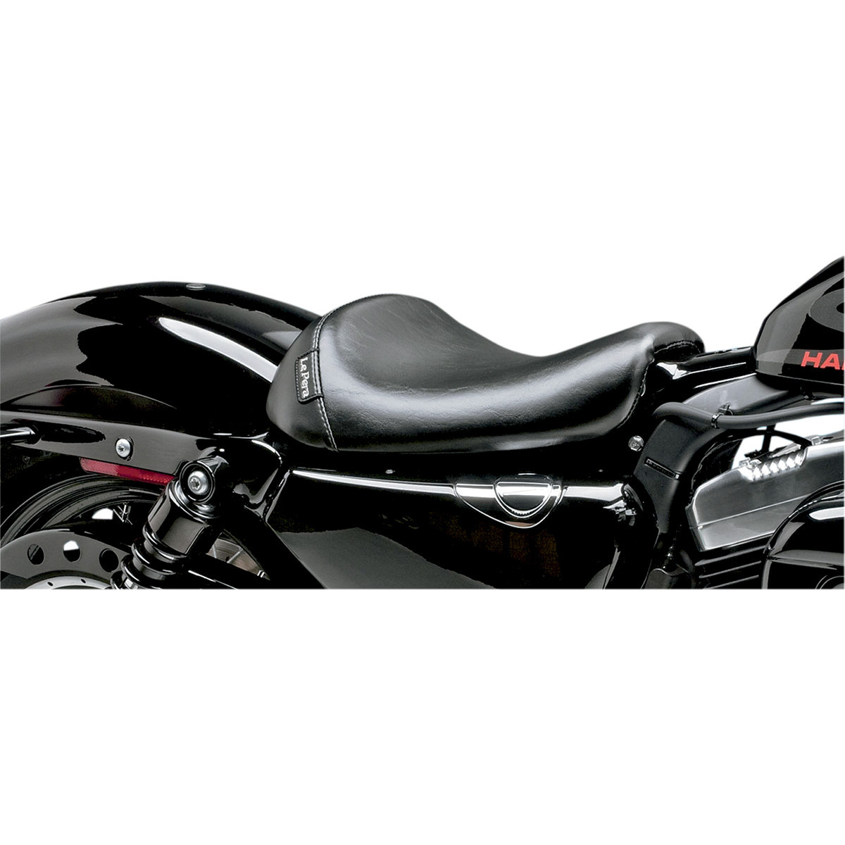 LE Pera #LK-006 - Bare Bones Solo Seat - Smooth - Black - XL '04-'22