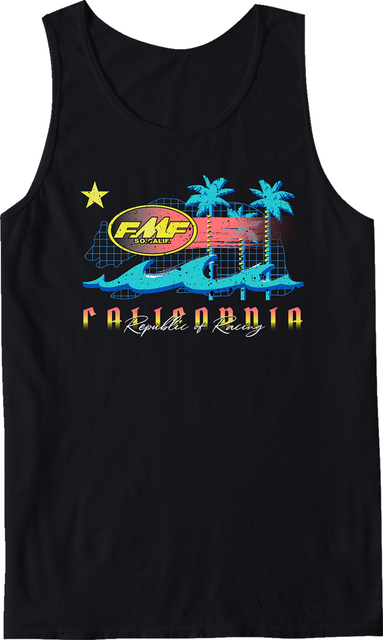 Fmf Wavy Tank Shirt - Black - Large