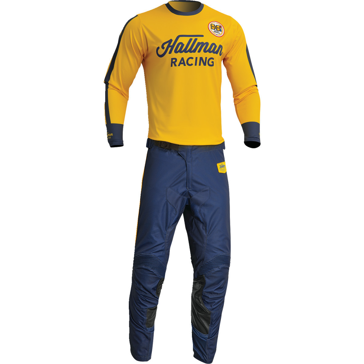 Thor - Hallman Differ Roosted Jersey - Lemon/Navy - Small