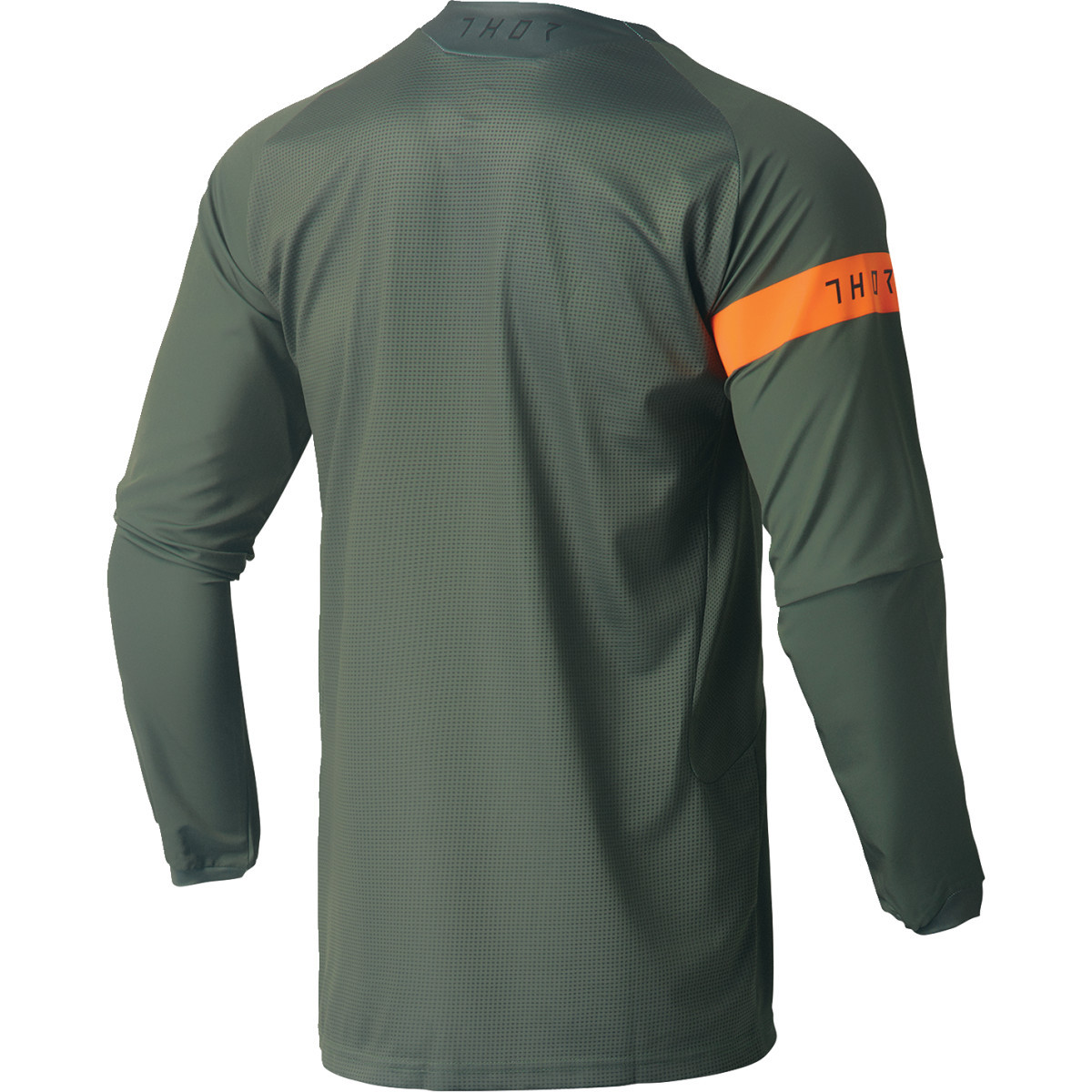 Thor - Range Jersey - Army Green/Orange - Small