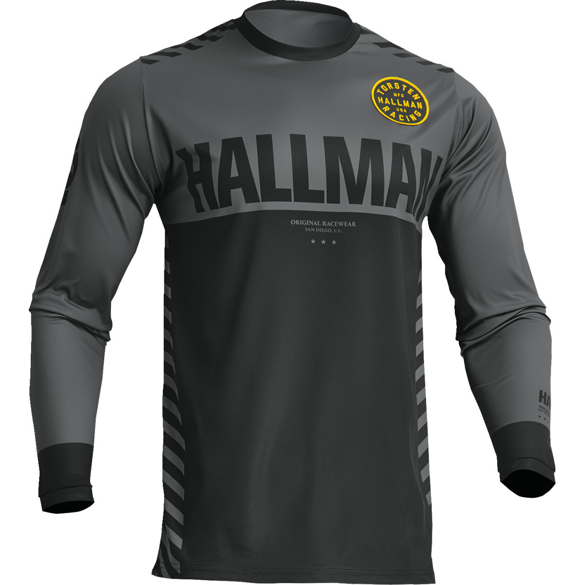 Thor - Differ Slice Jersey - Charcoal/Black - 2XL