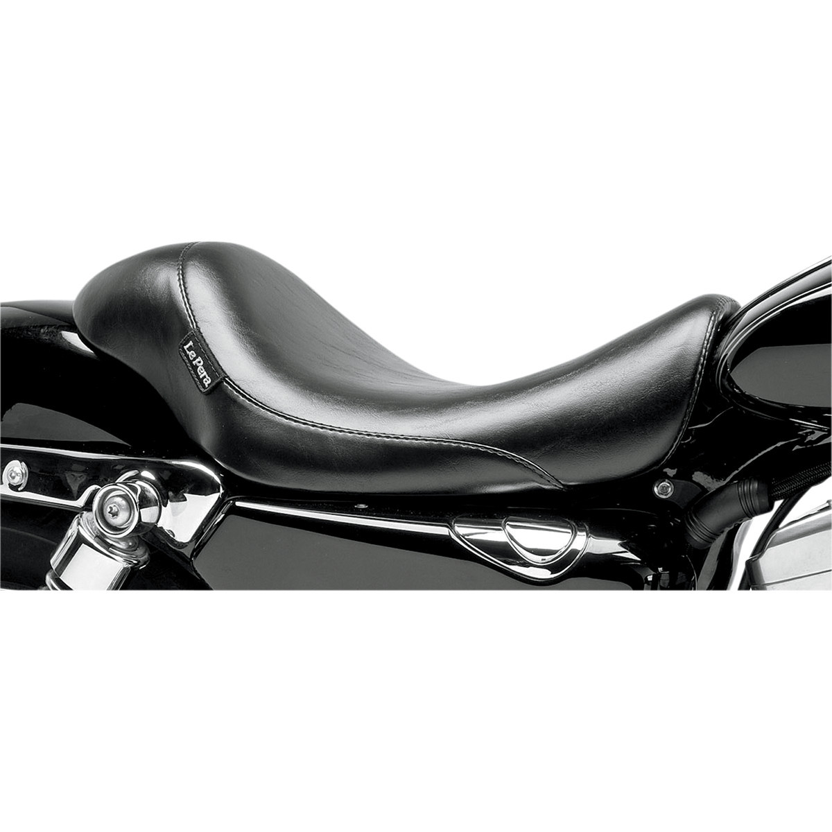 LE Pera #LCK-856 - Silhouette Solo Seat - Smooth - Black - XL '07-'09
