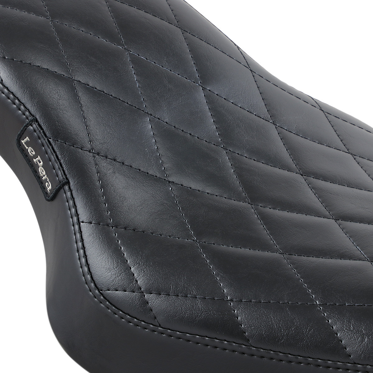 LE Pera #LK-076DM - Cobra Full-Length Seat - Diamond - Black - XL '04-'22