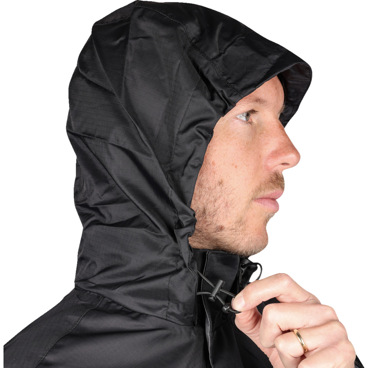 Thrashin Supply CO. #TMJ-11-13 - Mission WP Rain Jacket - Black/Gray - 3XL
