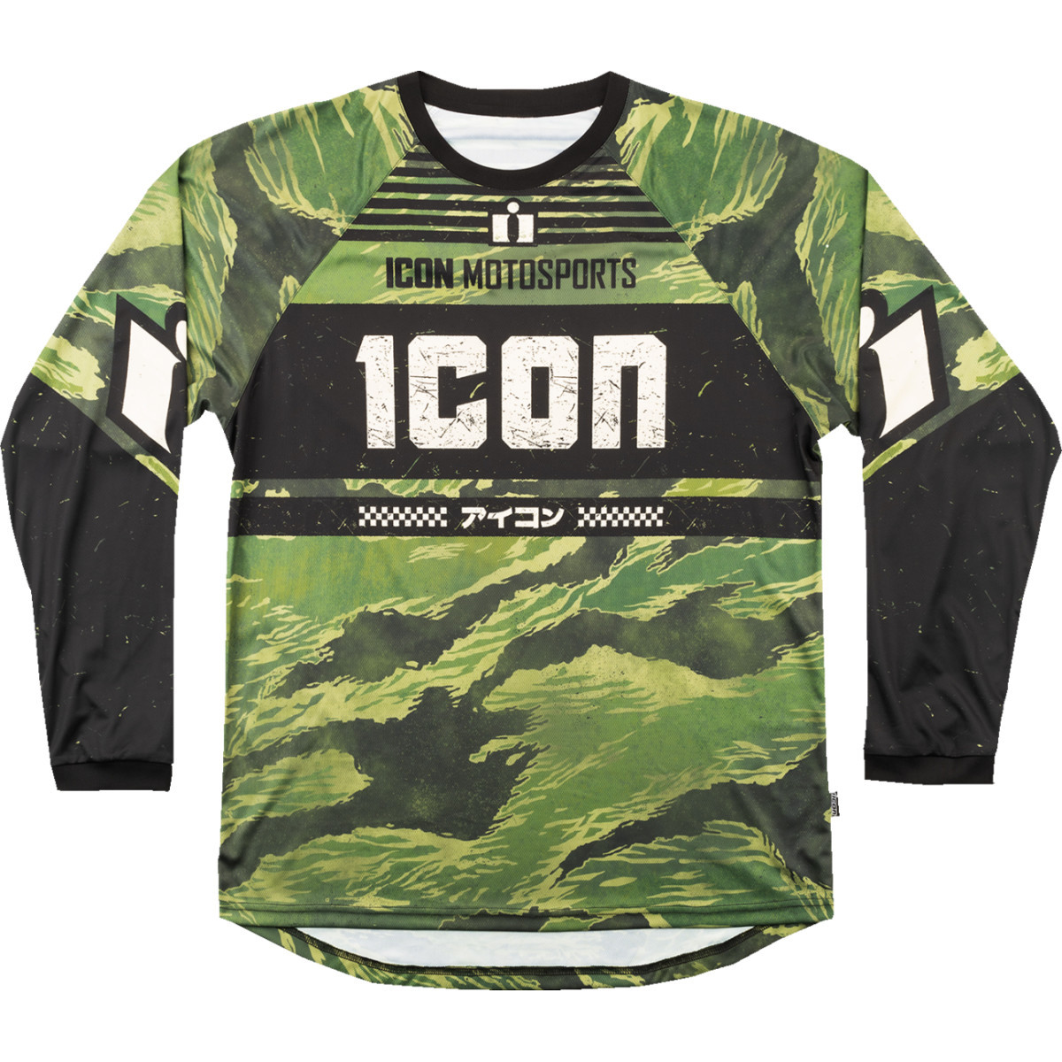 Icon - Tiger’s Blood Jersey - Green Camo - 3XL