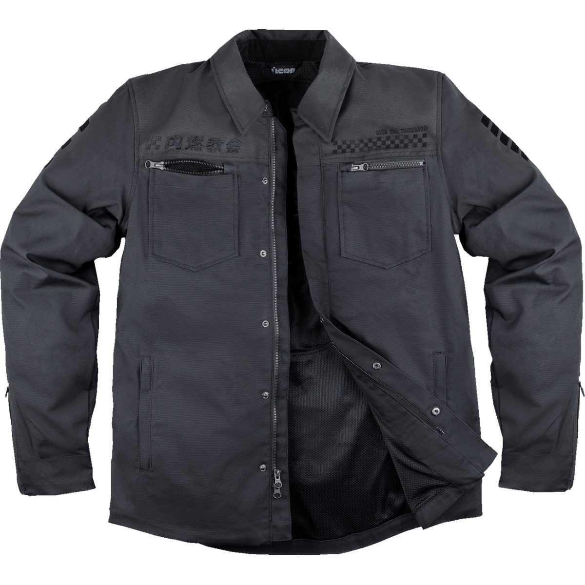 Icon - Upstate Canvas National™ Jacket - Black - Small