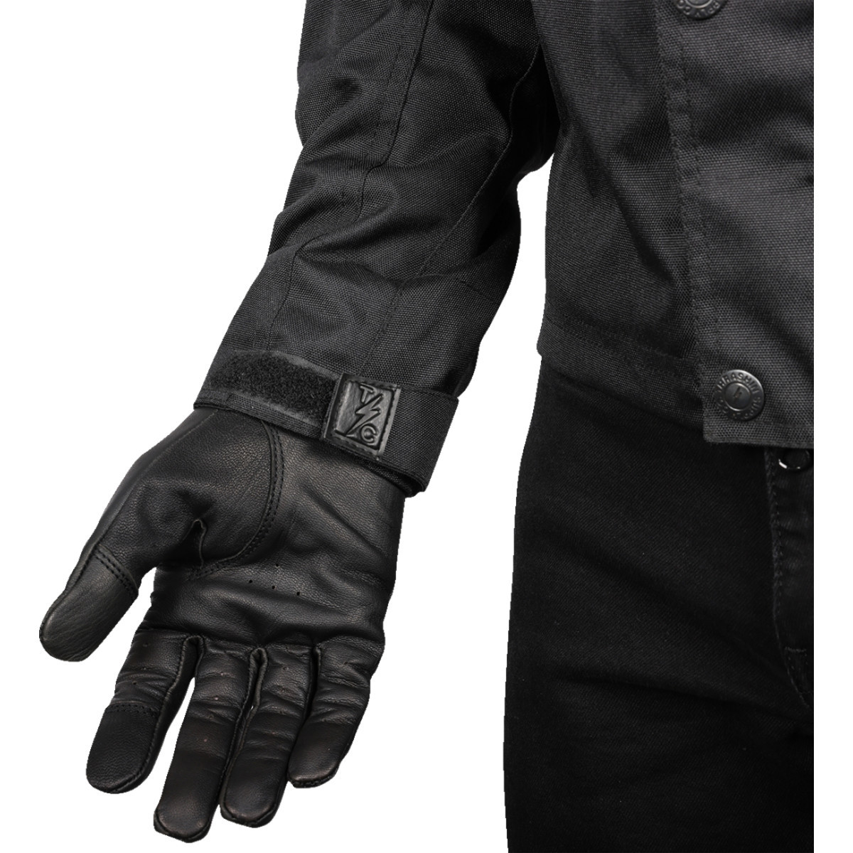 Thrashin Supply CO. #TMJ-09-10 - Atlas v2 Riding Jacket - Black - Large