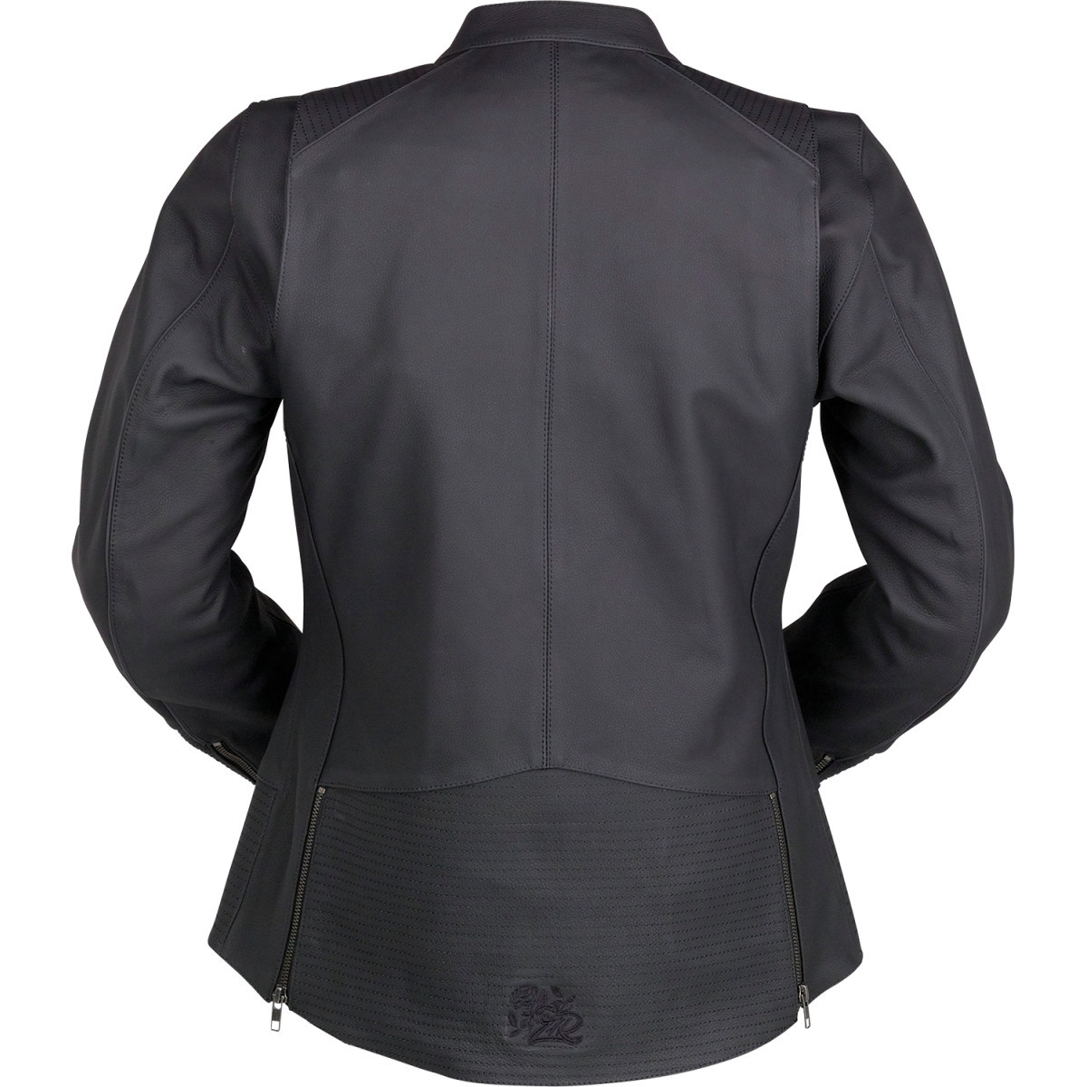 Z1R - Women's Matchlock Leather Jacket - Black - 2W