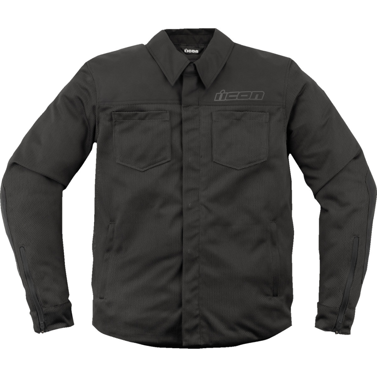 Icon - Upstate Mesh CE™ Jacket - Black - 2XL