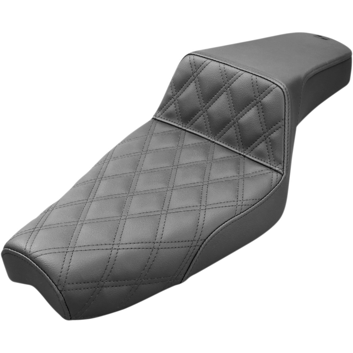 Saddlemen #807-03-172 - Step-Up Seat - Front Lattice Stitch - Black - XL