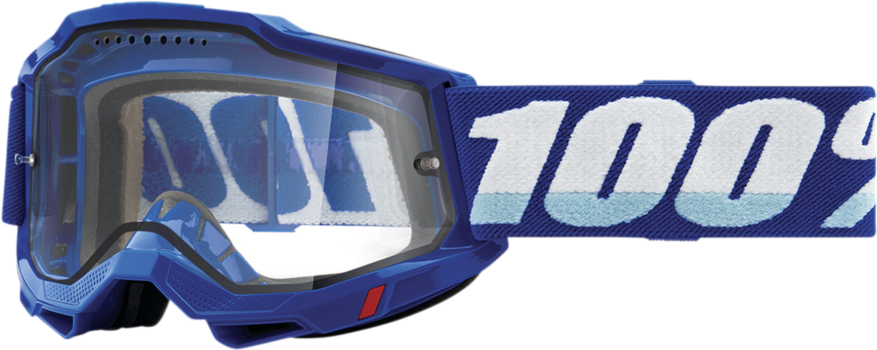 Accuri 2 Enduro MTB Goggles - Blue - Clear - Lutzka's Garage