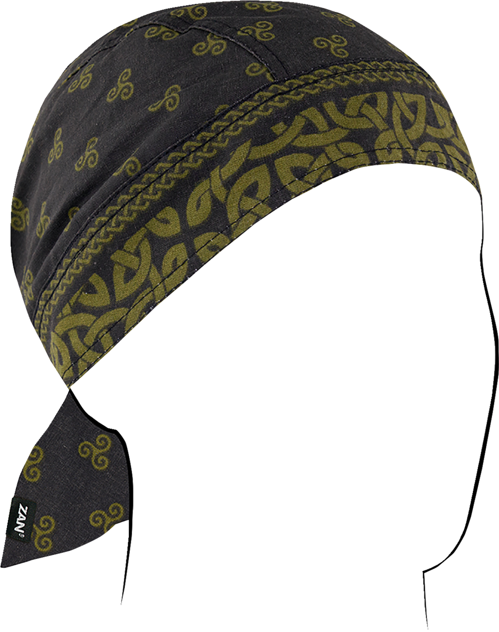Zan Headgear Flydanna Cotton Headwrap - Celtic Paisley