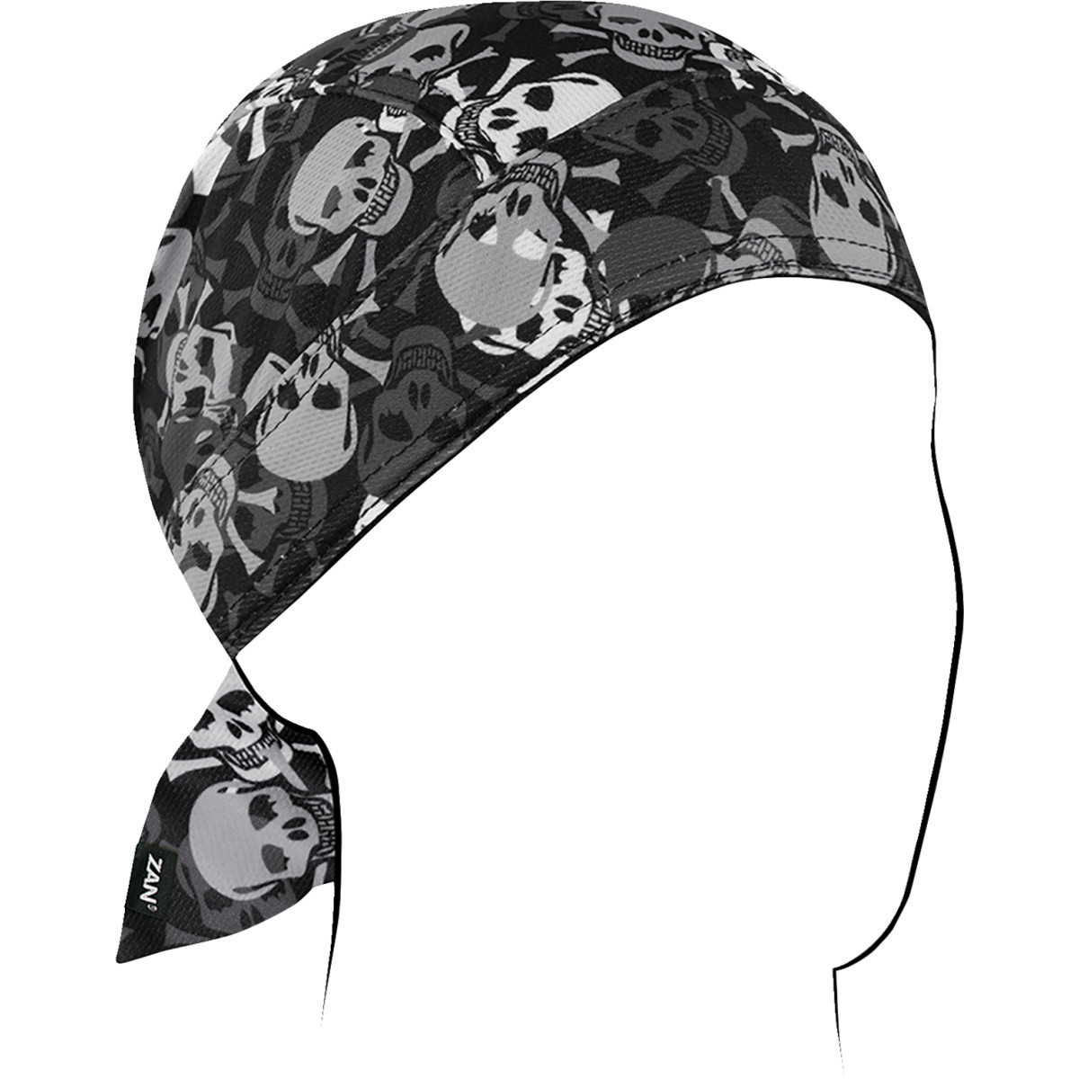 ZAN Headgear #ZM424 - Flydanna® Micro-Mesh Polyester Headwrap - All Over Skull
