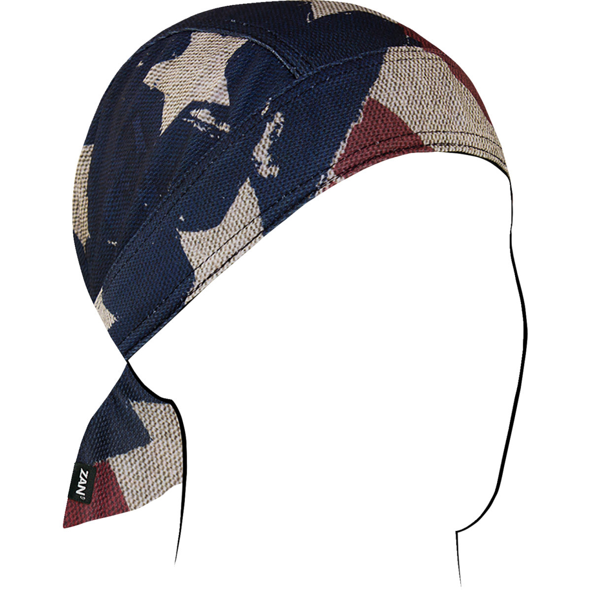 ZAN Headgear #ZM408 - Flydanna® Micro-Mesh Polyester Headwrap - Patriot