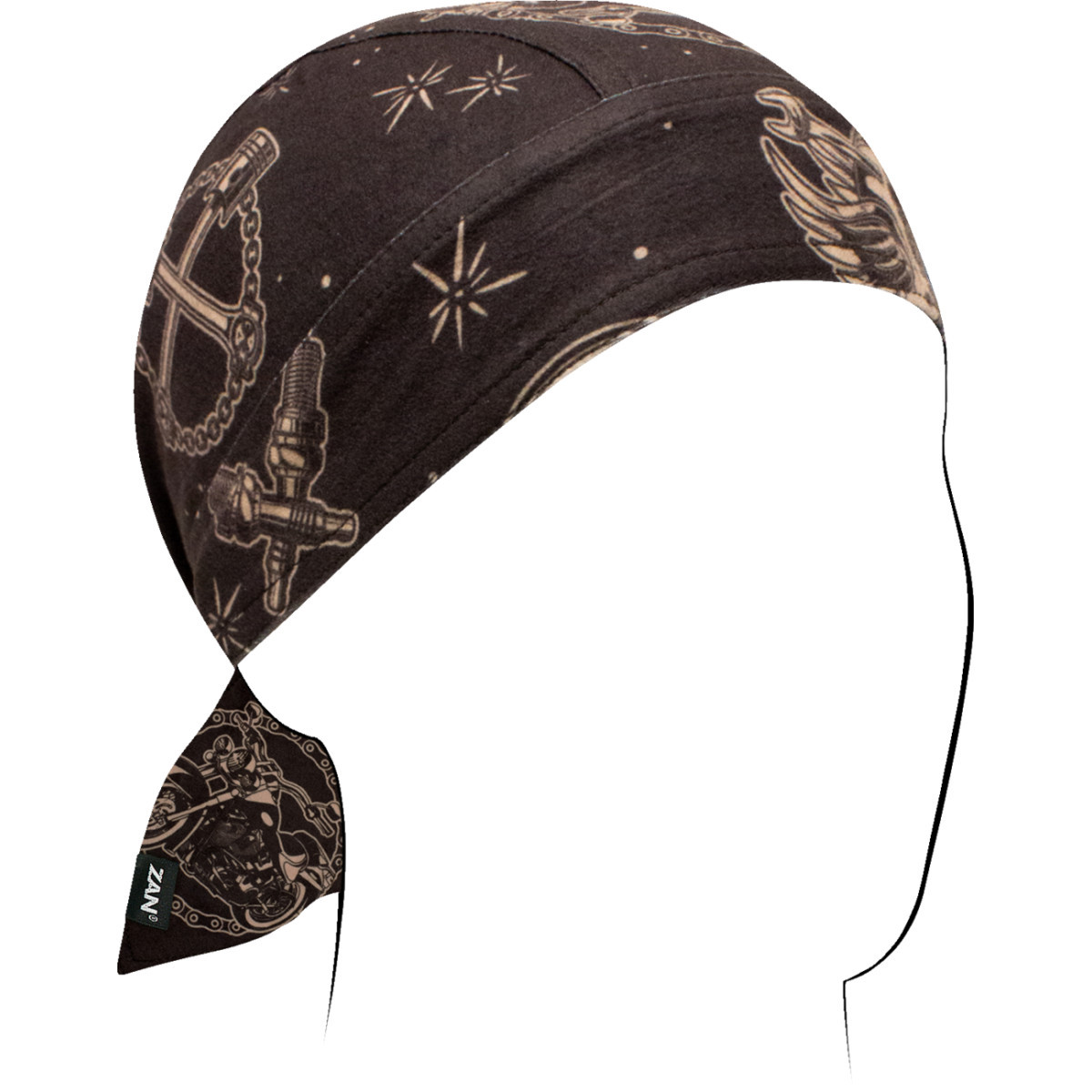 ZAN Headgear #ZL166 - Flydanna® Sportflex® - Moto Flash