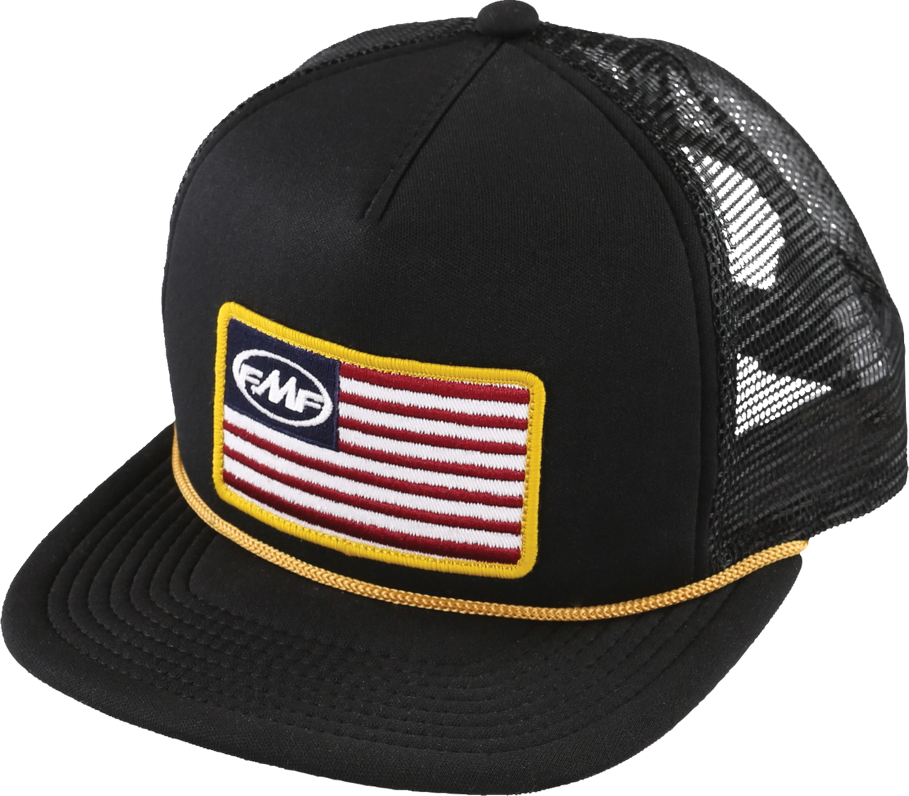 Stars & Bars Hat - Black - One Size - Lutzka's Garage