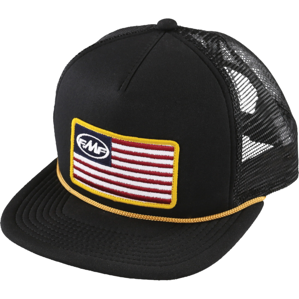FMF #SP21196911BLK - Stars and Bars Hat - Black