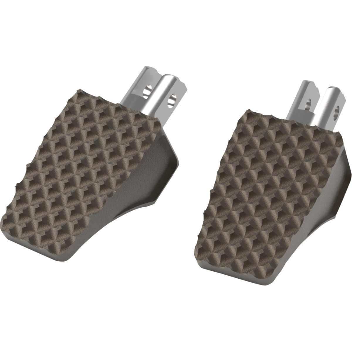 LA Choppers #LA-P100-01Z - County Line Billet Foot Pegs - Front - Bronze
