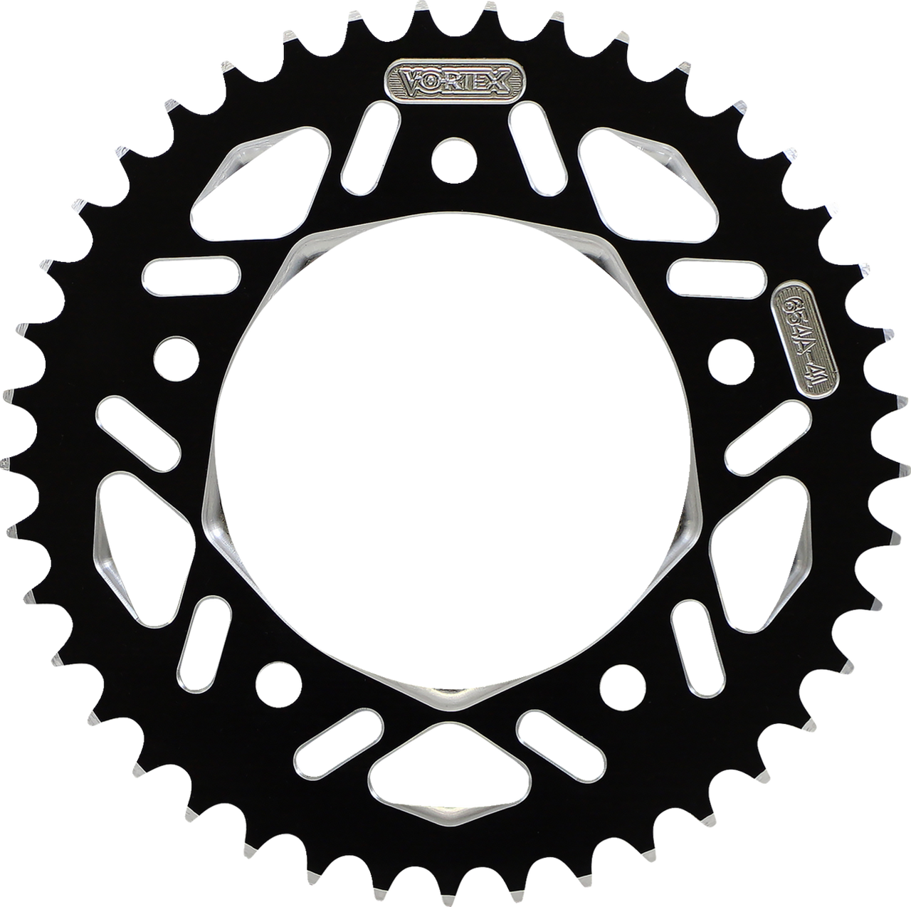 Aluminum Sprocket - Black - Rear - 41 Tooth - Lutzka's Garage