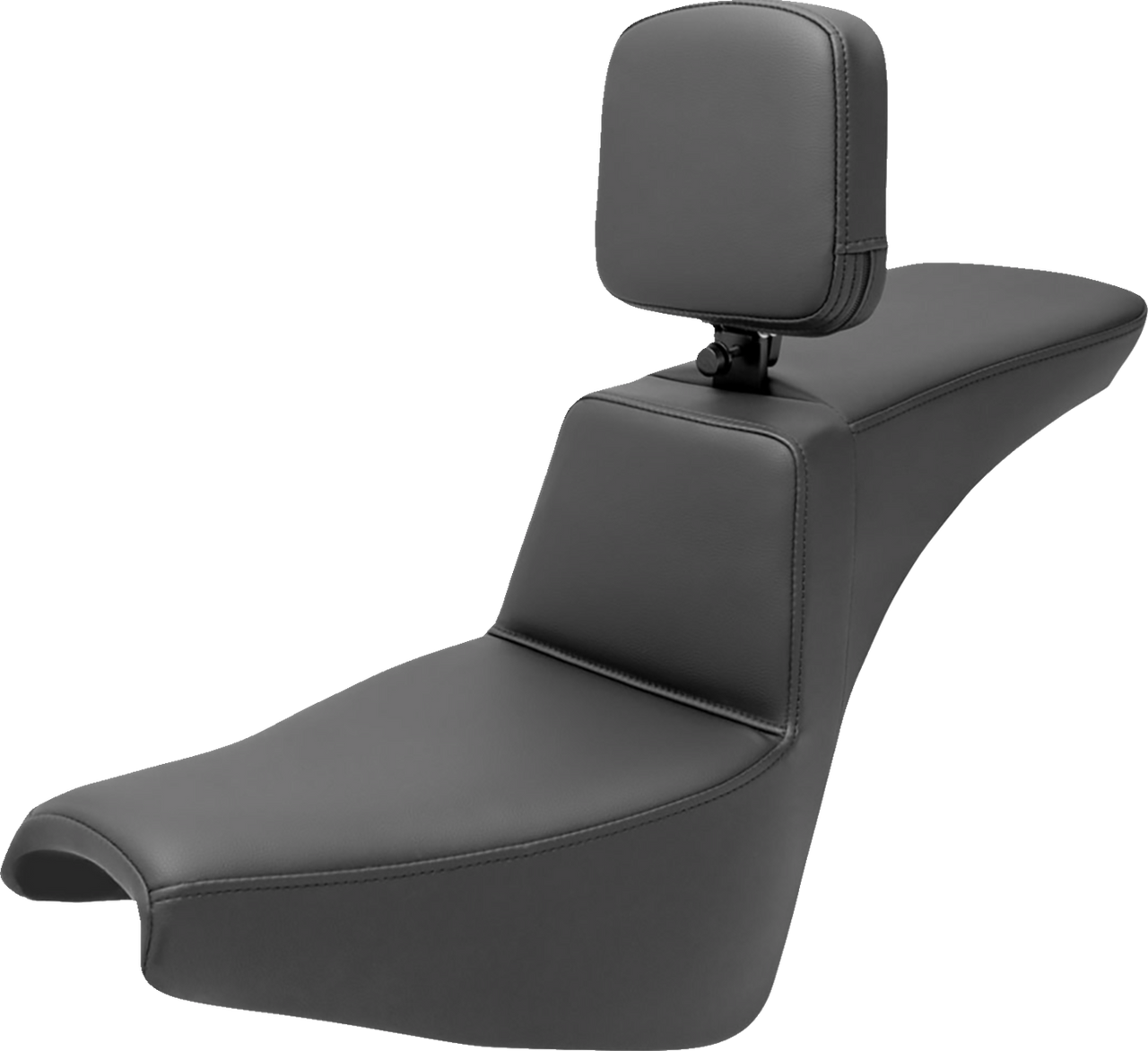 Saddlemen Tour Step-Up Seat - Rider Backrest - Plain - FXBB/FXST '18-'24