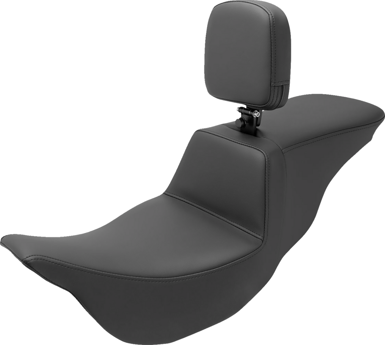 Saddlemen Tour Step Up Seat - Rider Backrest - Plain - FL 08-22