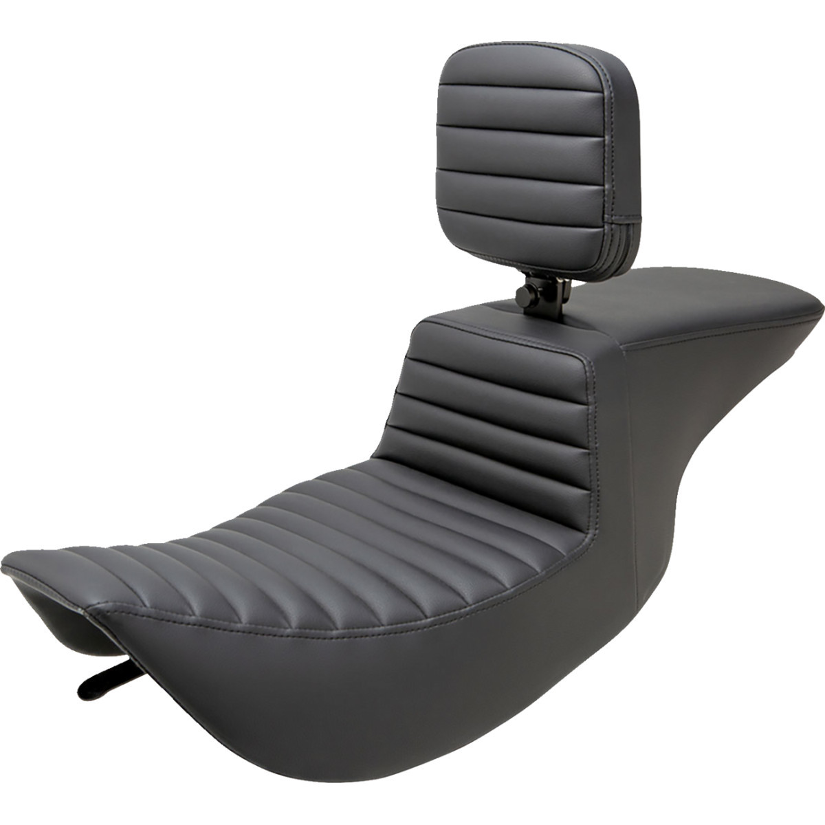 Saddlemen #897-06-191BR - Tour Step-Up Seat - Rider Backrest - Tuck-n-Roll - FLHR/FLHX '97-'07