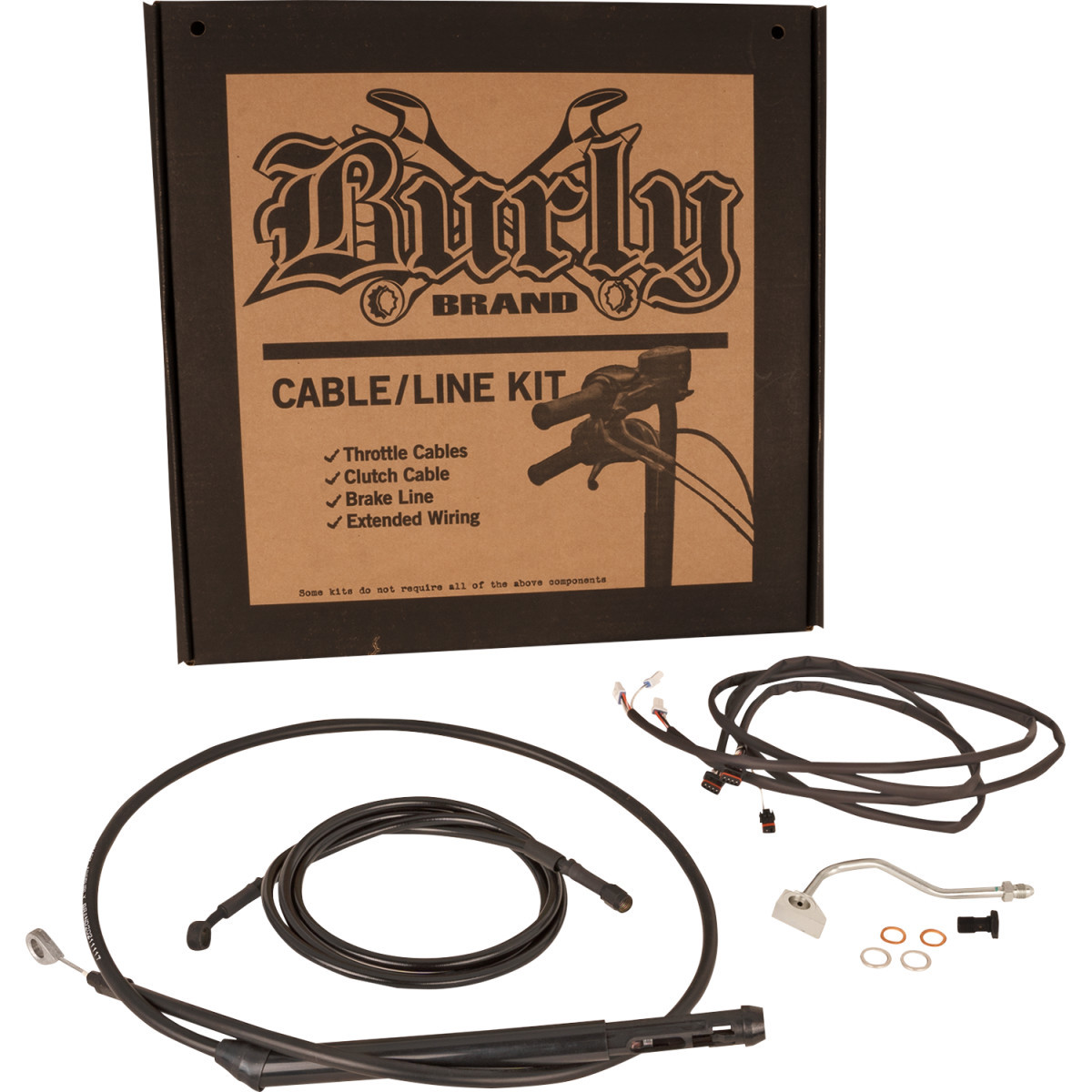 Burly Brand #B30-1315 - Touring Model Control Kit - Bagger - 15" - Black