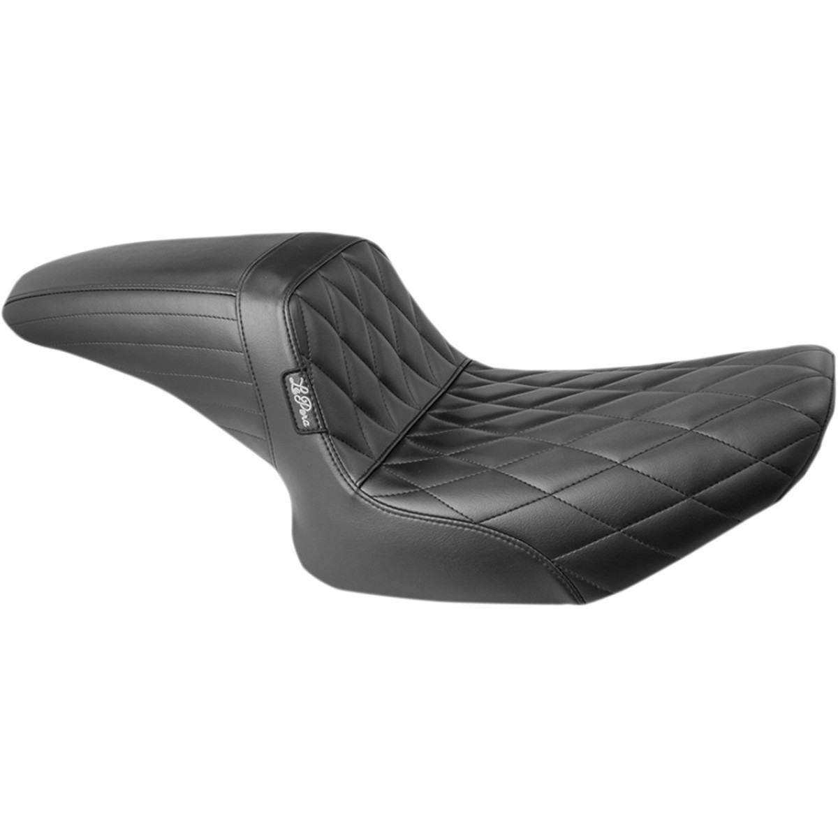LE Pera #L-598DM - Kickflip Seat - Diamond - Black - FXR '82-'94