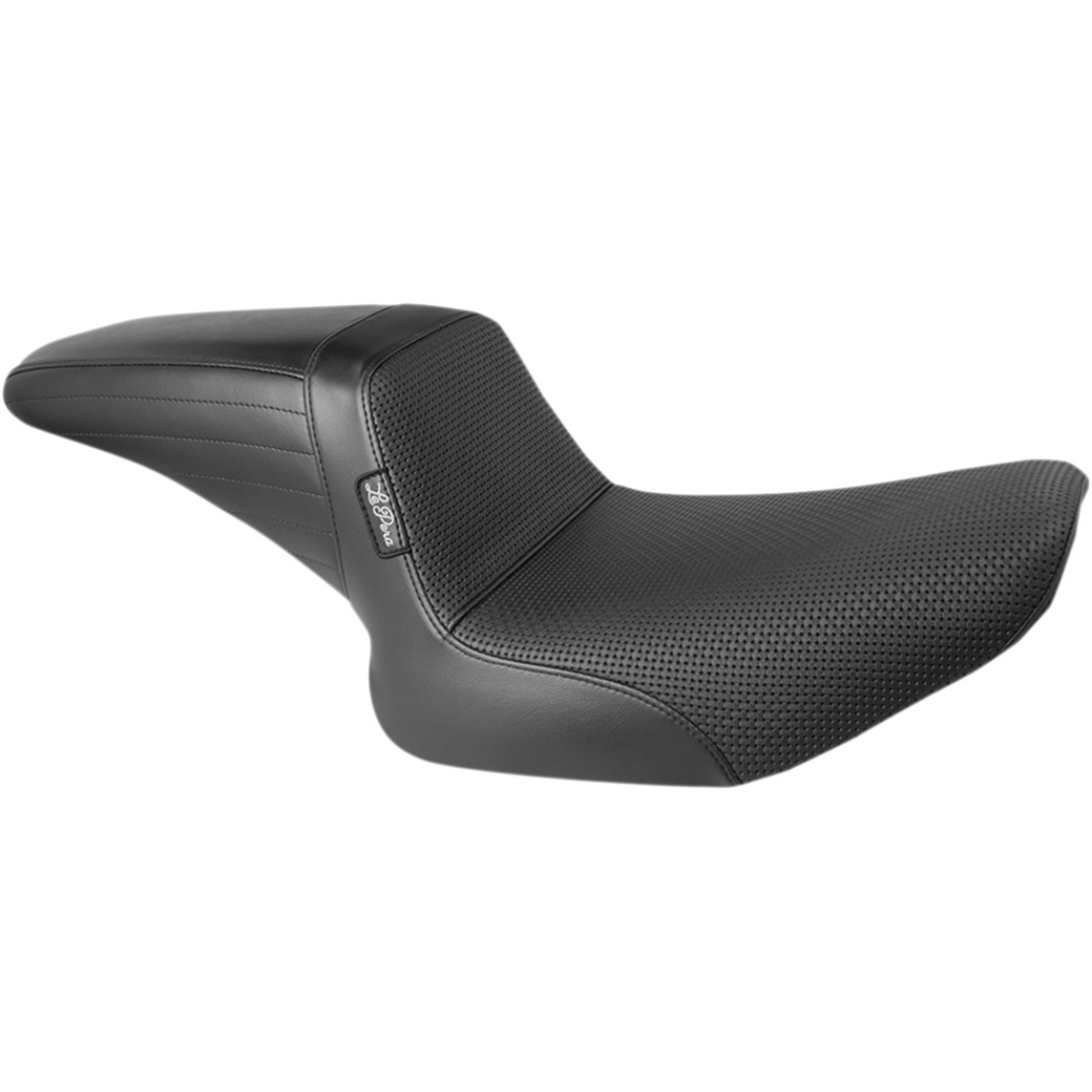 LE Pera #L-598BW - Kickflip Seat - Basketweave - Black - FXR '82-'94