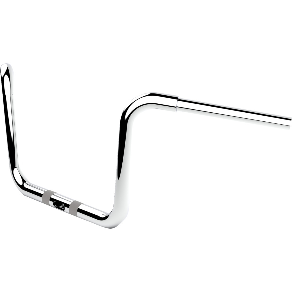 LA Choppers #LA-7324-10C - Handlebar - Twin Round - 10" - Chrome