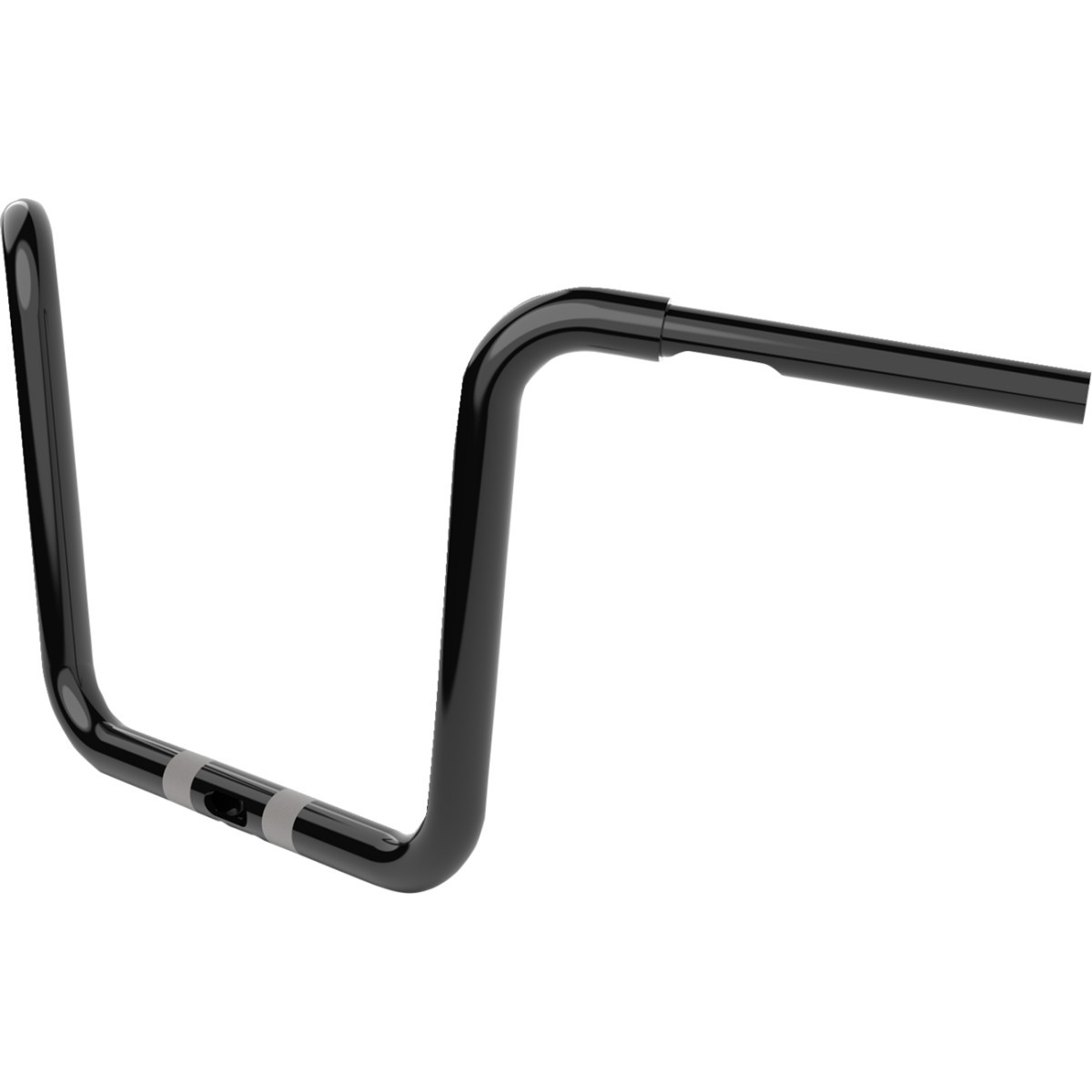 LA Choppers #LA-7324-12B - Handlebar - Twin Round - 12" - Black