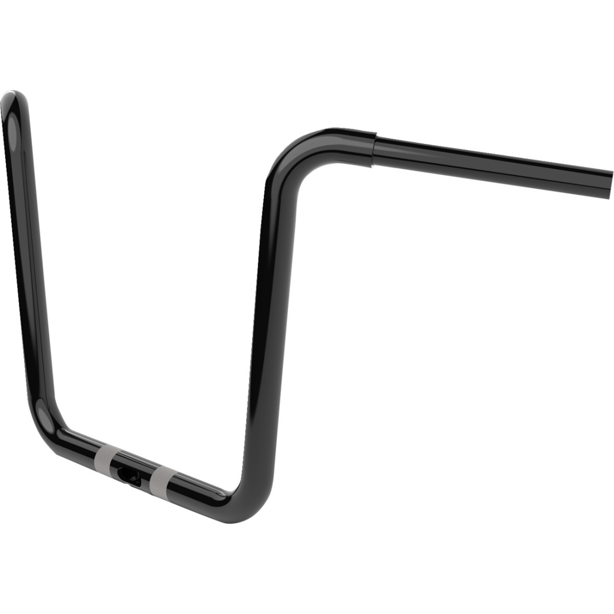 LA Choppers #LA-7324-14B - Handlebar - Twin Round - 14" - Black
