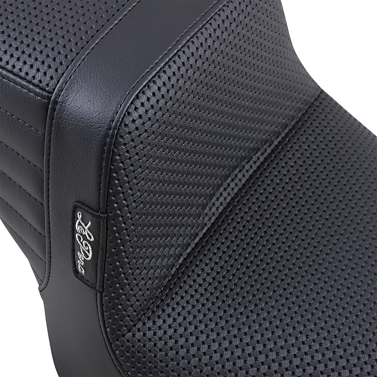 LE Pera #LK-586BW - Tailwhip Seat - Basketweave - Black - XL '10-'22