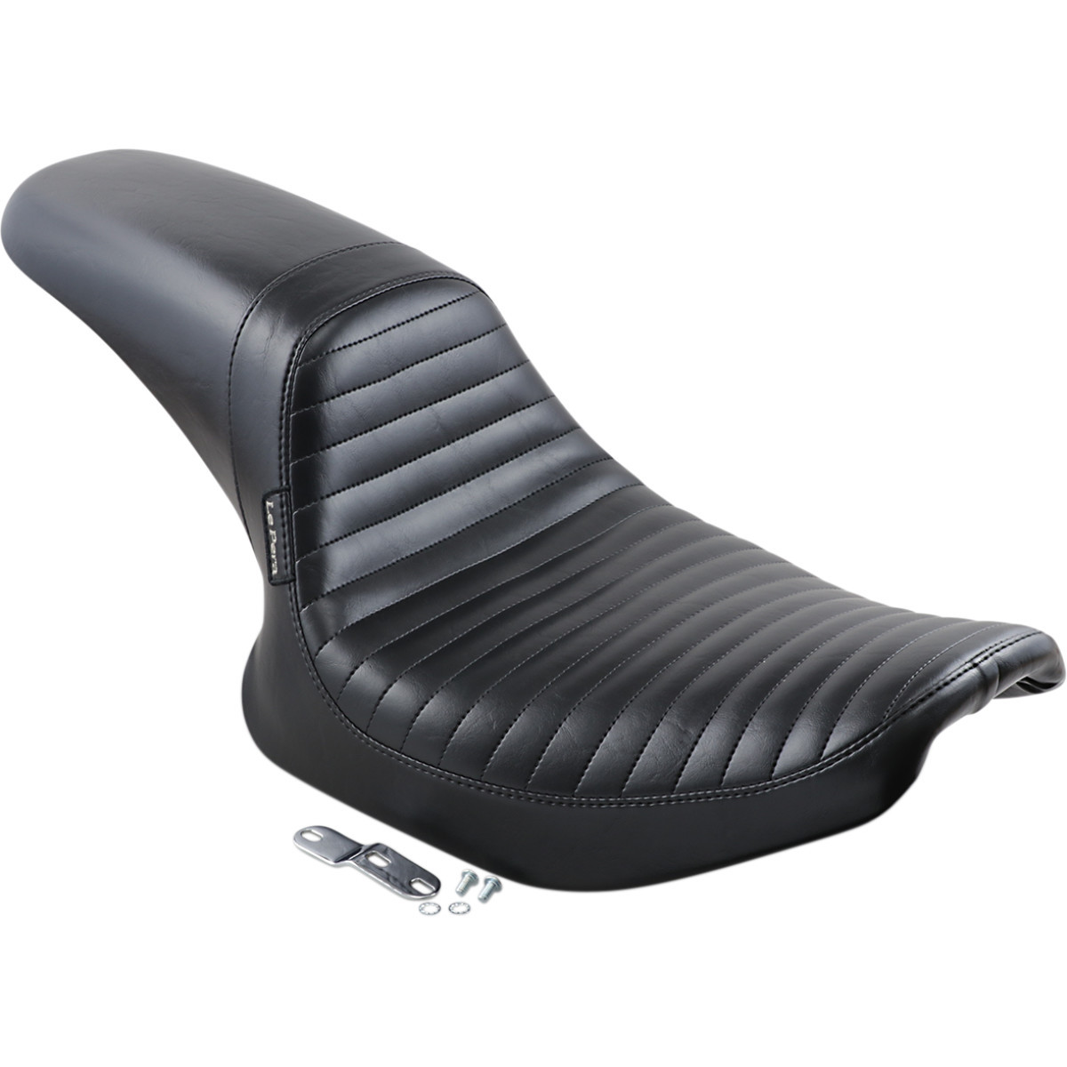 LE Pera #L-541PT - Daytona Sport Seat - Pleated - Black - FXR '82-'00